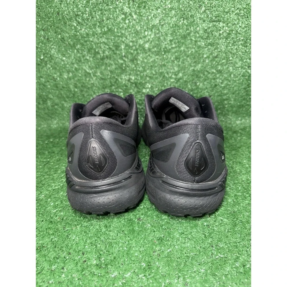 Brooks Mens Size 13 Adrenaline GTS 23 Black Running Shoes Comfort Sneakers